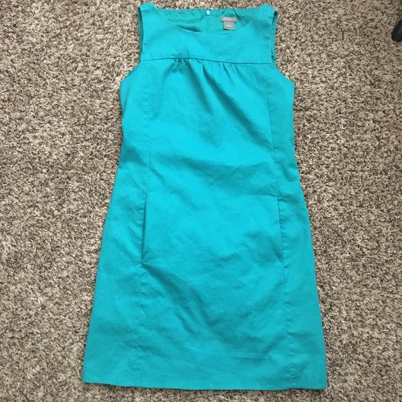 Ann Taylor Textured Shift Dress - Picture 3 of 4